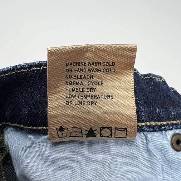 Driftwood Marilyn Classic Fit‎ Blue Floral Embroidery Jeans 28 x 29 Boho - Picture 9 of 10